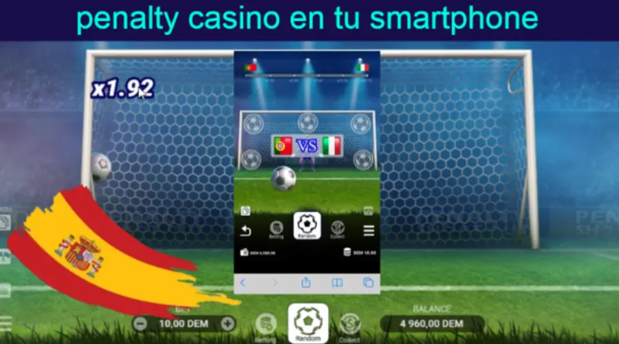 penalty casino en tu smartphone