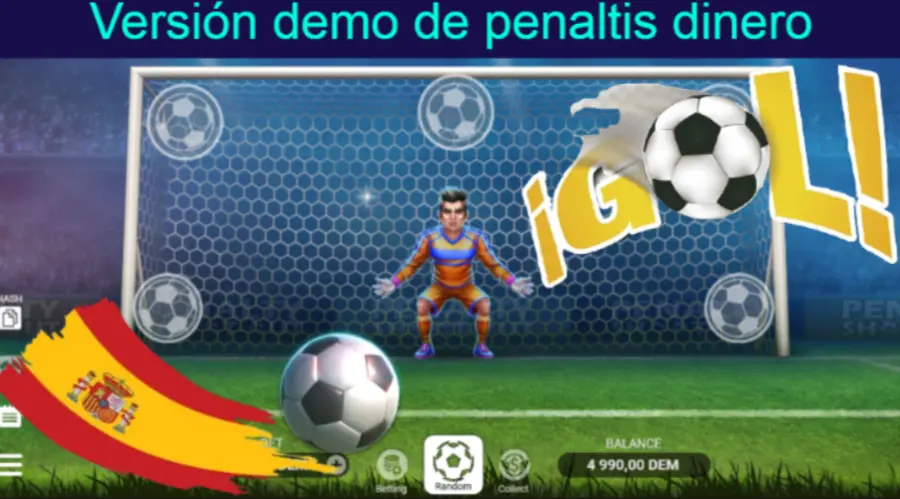Versión demo de penaltis